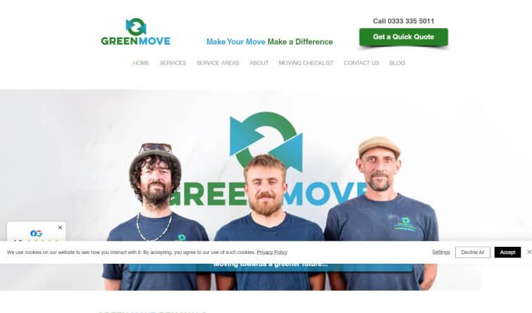 Green move removals