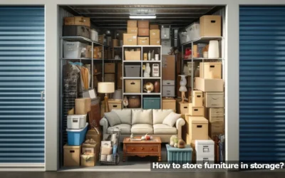 How To Store Furniture In Storage