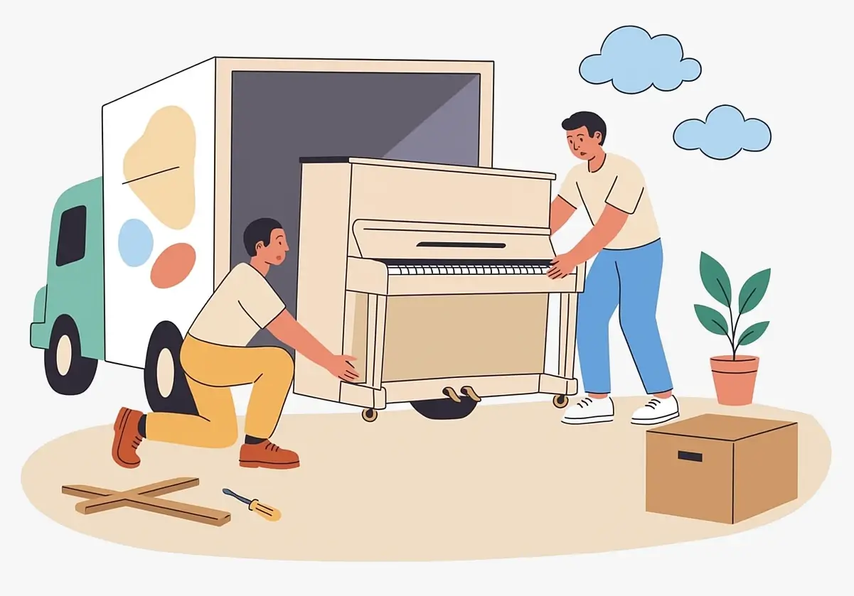 Piano relocation services